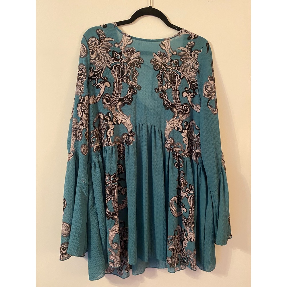 Free People Printed Symphony Slip